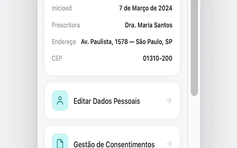 Perfil e tratamento