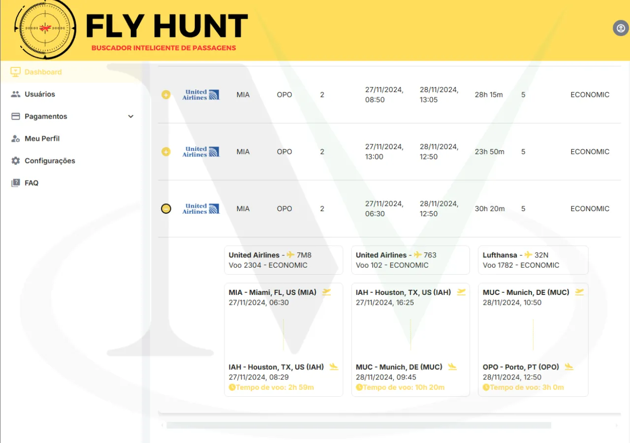 Fly Hunt Milhas: Plataforma de Busca de Voos com Milhas